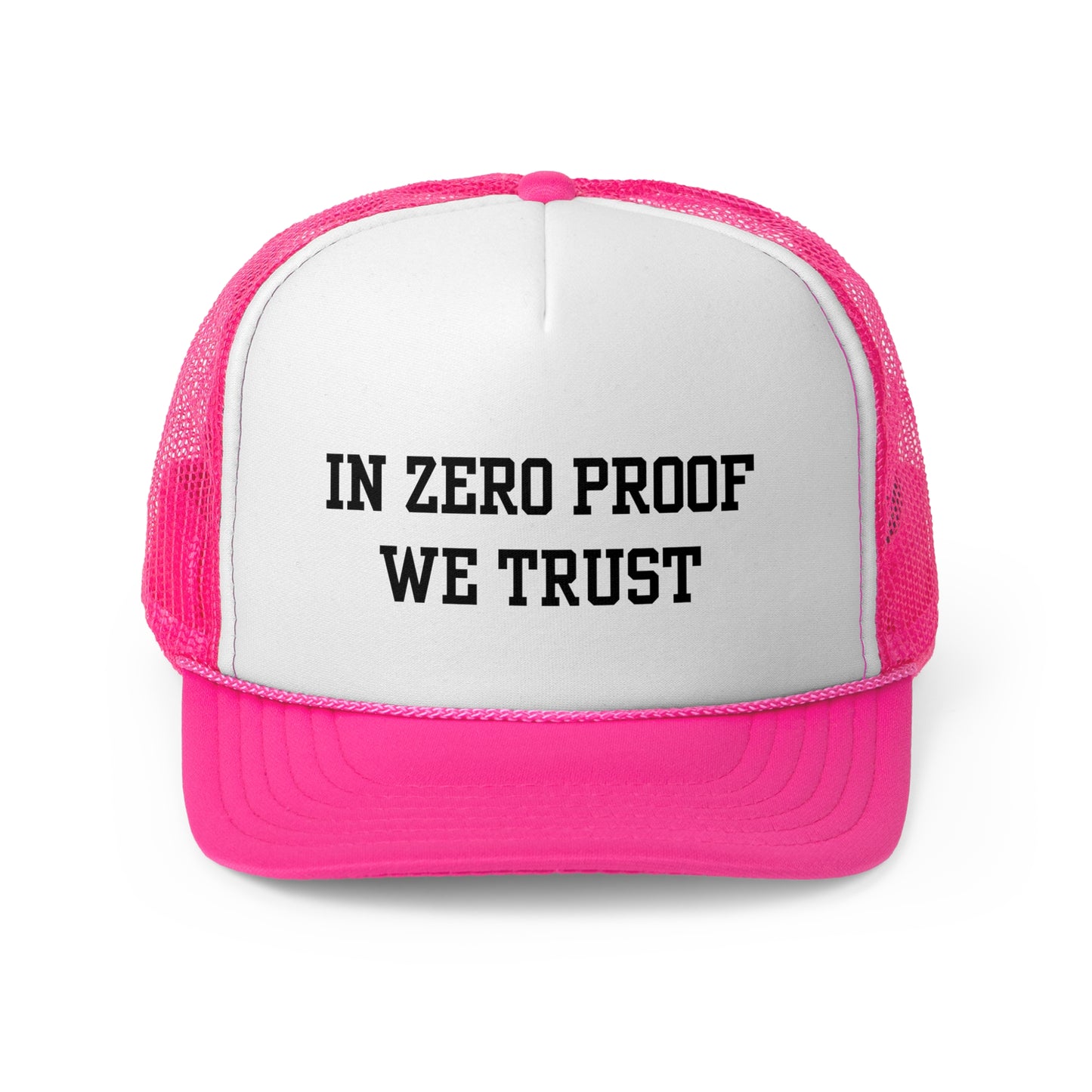 In Zero Proof We Trust Black ( 6 Colors )