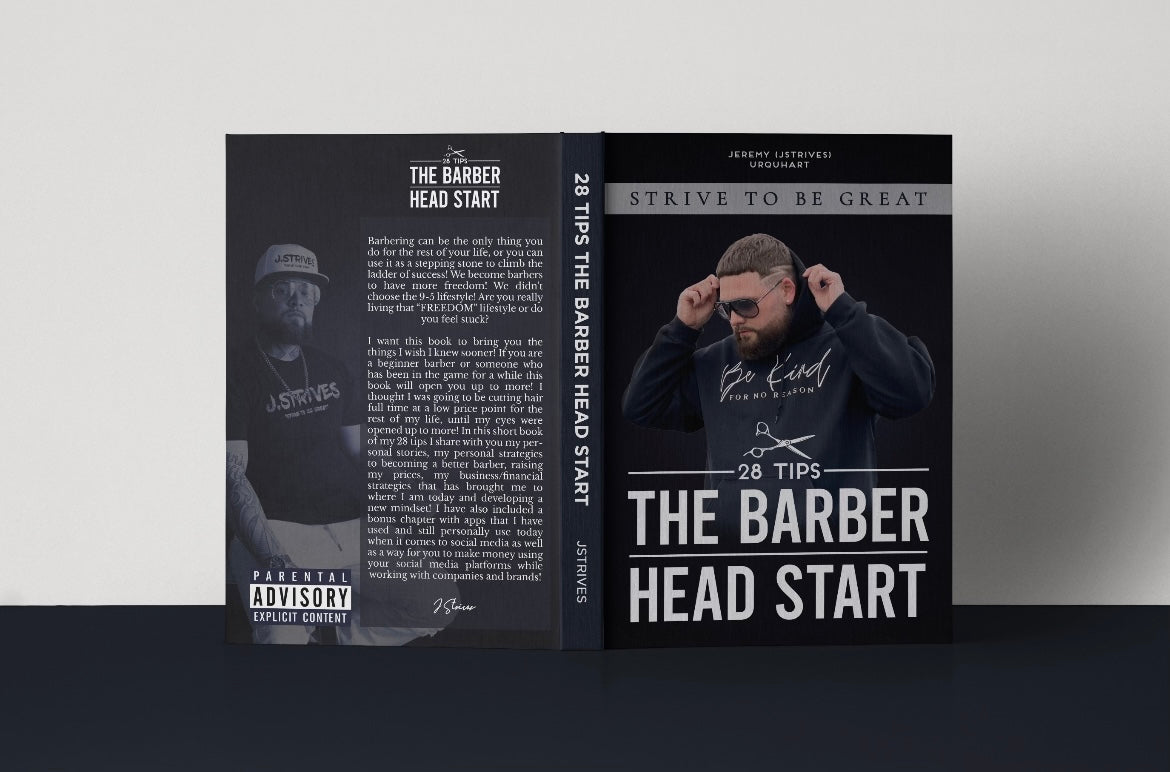 The Barber Head Start Book *SIGNED PHYSICAL COPY*