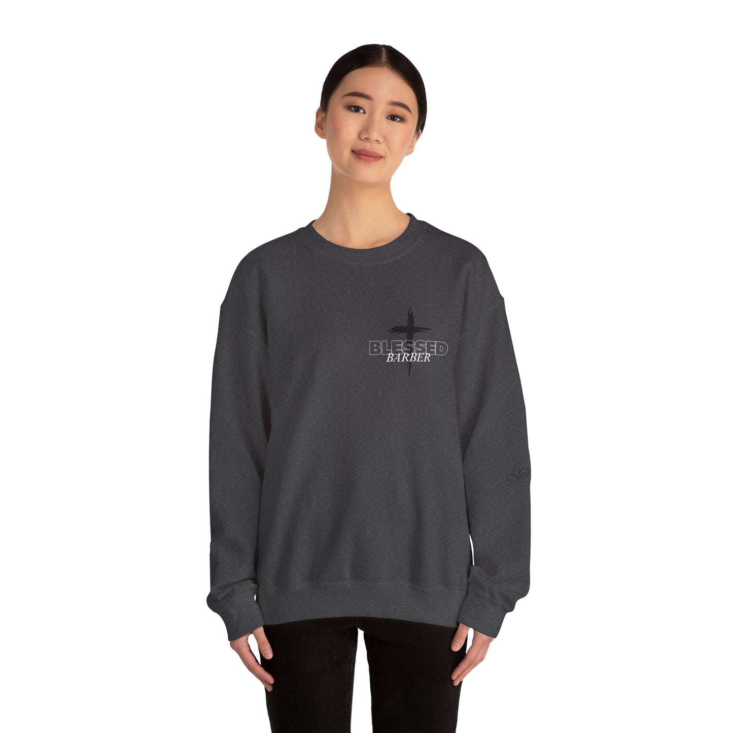 Blessed Barber Crewneck Sweatshirt