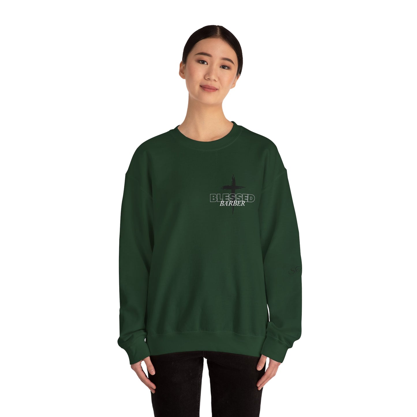 Blessed Barber Crewneck Sweatshirt