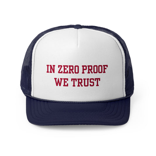 In Zero Proof We Trust Red ( 3 Colors )