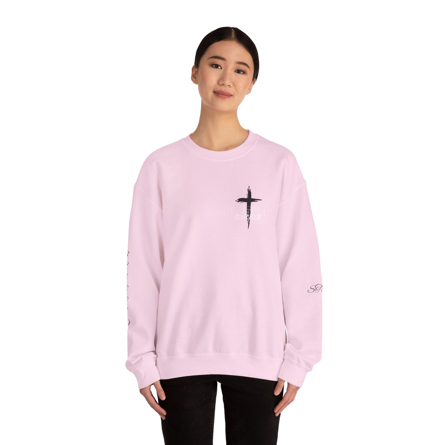 Blessed Barber Crewneck Sweatshirt